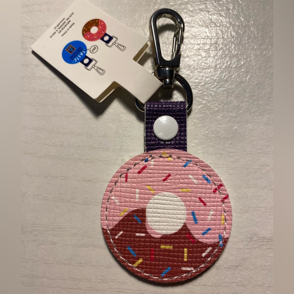 Aldi Donut Keychain Quarter Keeper
